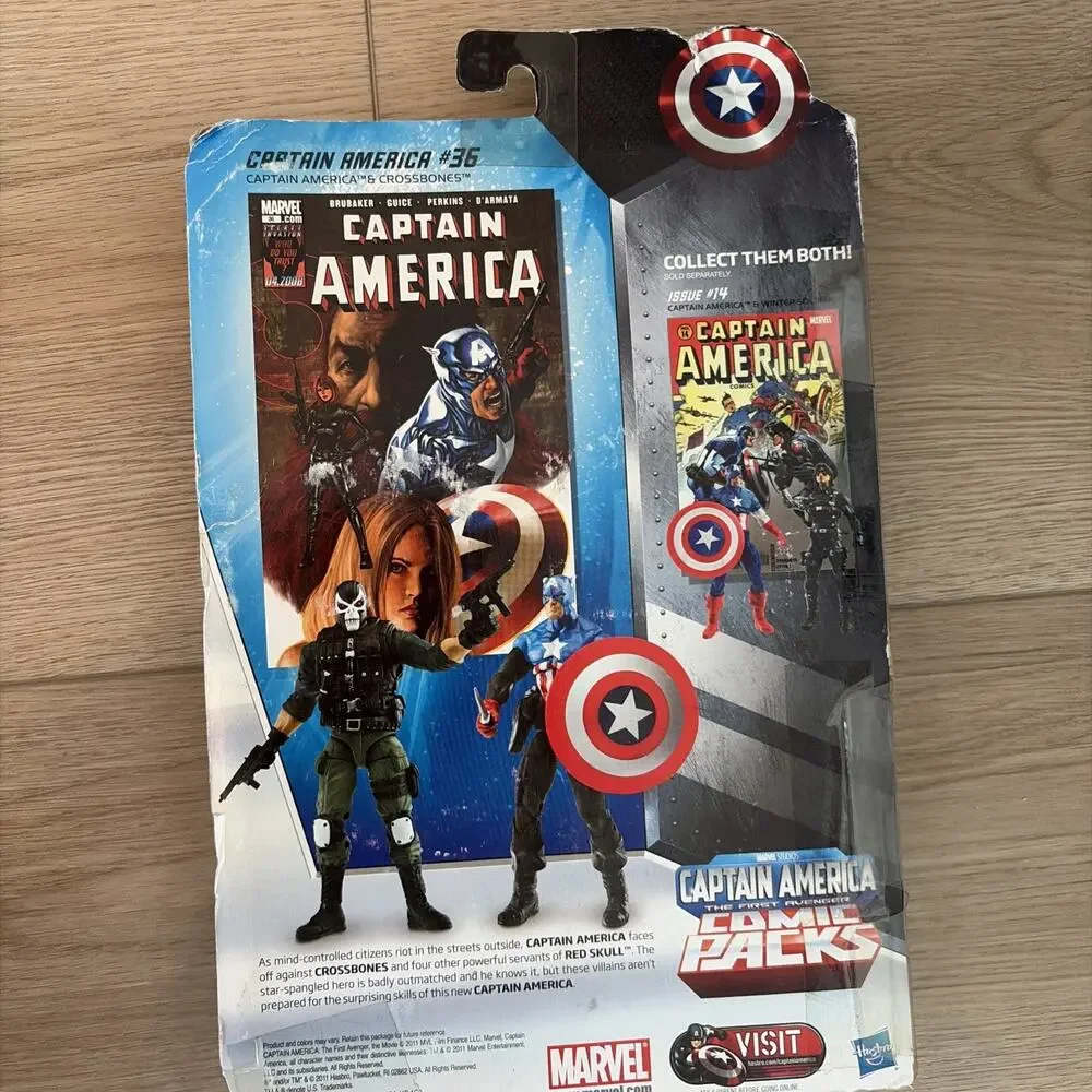 Captain America First Avenger & Crossbones Marvel Comic Packs Target Exclusive